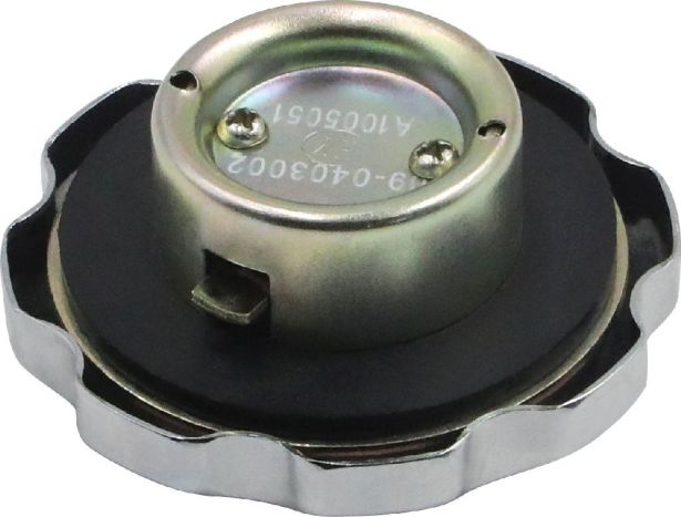 Fuel Tank Cap - Metal, Locking, ATV, 300cc, 550cc Bandito 300 - PBC20139FF1
