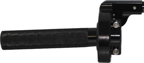 Throttle Lever - Twist Grip, CNC, 90cc to 250cc, Dirt Bike, Yimatzu Brand, Black - 70A3250BK - PBC2711F1
