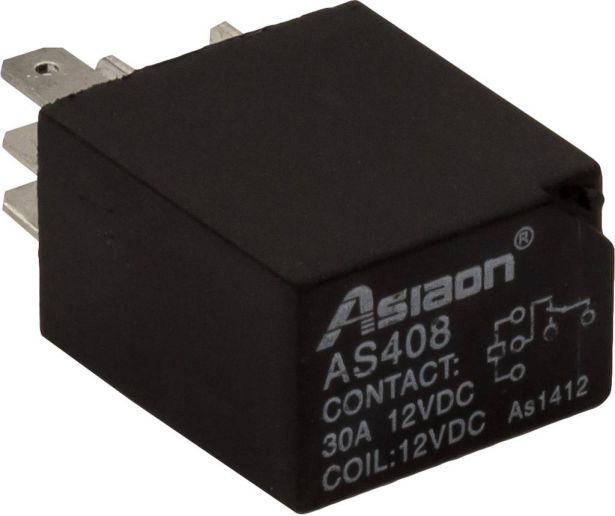 Relay - 4WD Relay, 150cc to 600cc, ATV, 300cc, 2x4, 4x4 and 4x4 IRS, AS408 - 10A1130 - PBC2422F1
