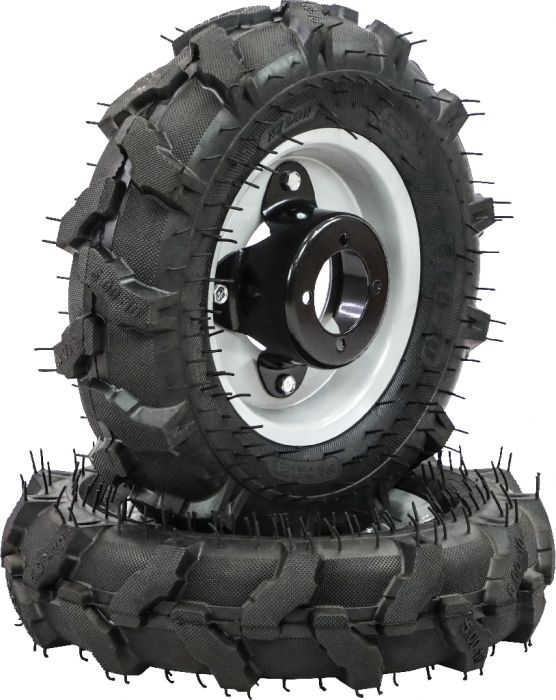 Rim and Tire Set - 5.00-10, Directional, BCS Tractor Profile, Left Side - 40L1385-L - PBC4015EF1