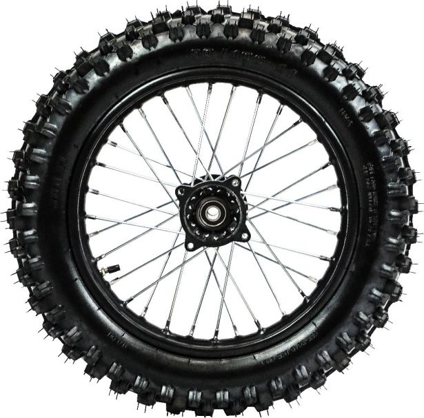 Rim and Tire Set - INCLUDES SPROCKET & DISC, Rear 14