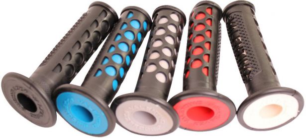Throttle Grips - Valentino, Gray - 70D1840GY - PBC2758F1