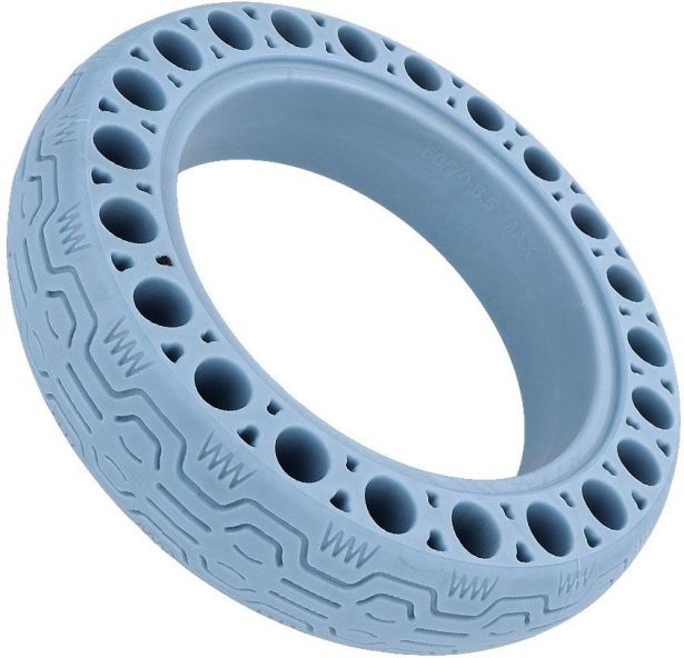 Tire - 10x2.5, 60/70-6.5, Circular Honeycomb, Solid, Black, G30 - PBC40K10F1
