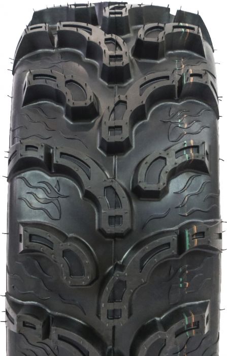 Tire - Hakuba Ibex Offroad, 25x10-12, 6 Ply, Zilla Style, Super Mud Lugs, ATV / UTV - 40A251012H-3 - PBC4009EF1