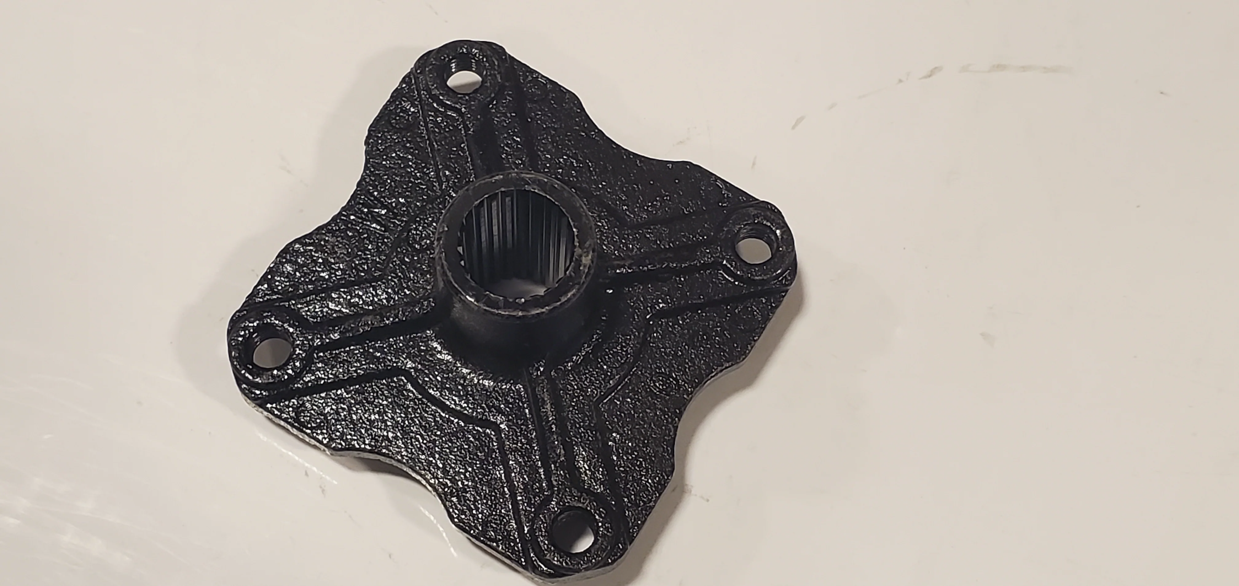 Blazer 150 Rear Wheel Flange (Black)