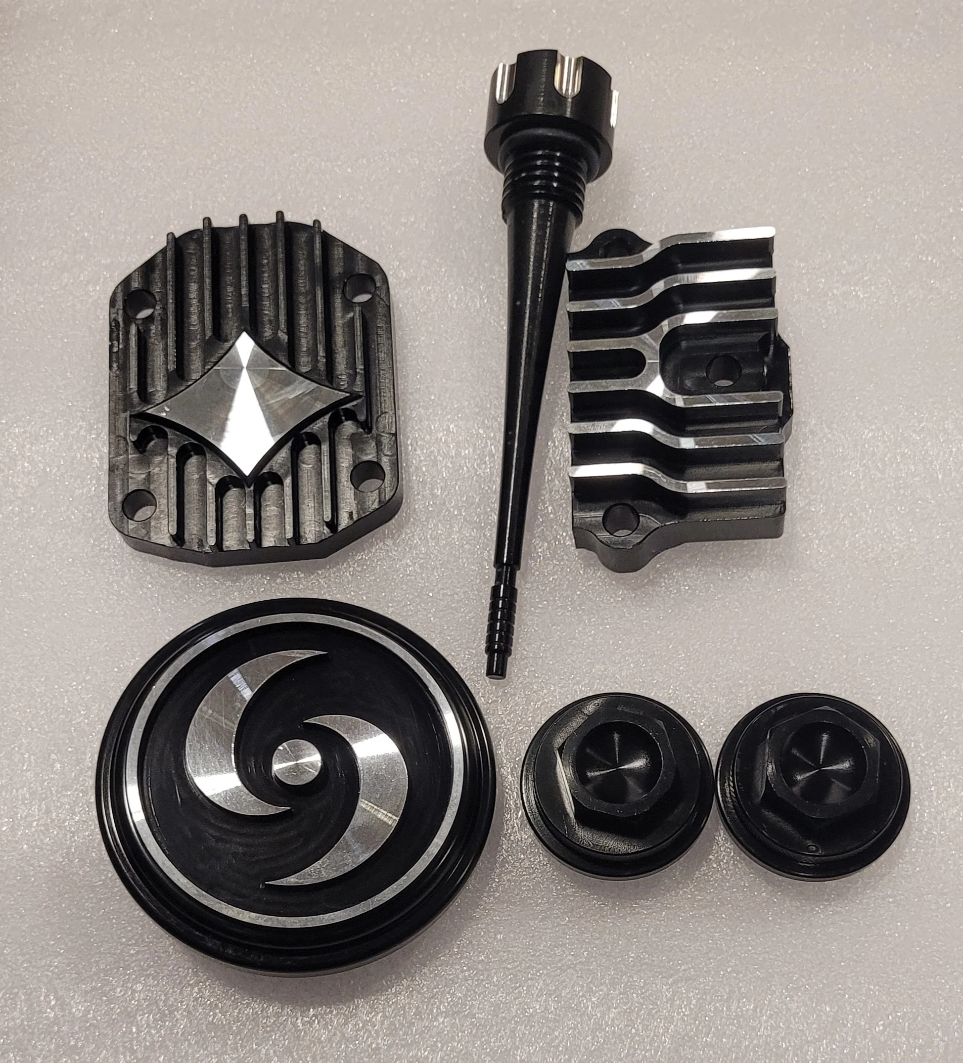 CNC Dress Up Kit Black for 125cc Dirt Bike - G2060069 - PBC1245GP