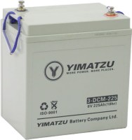 Battery - EV6225 / 3-DCM-225 / 3-EVF-225 / 3-FM-225, Group GC2, AGM, 6V 238Ah, Yimatzu, Threaded Terminals - BATEV06225 - PBC127EF1