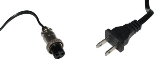 Charger - 48V, 2.5A, 3-Pin Inline Plug (Female DIN) - CHG4825FS - PBC1902F1