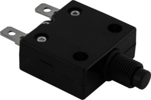 Circuit Breaker - Push Button, 20A, HT-01C, 125/250VAC, 32/50VDC - 60A9620 - PBC2370F1