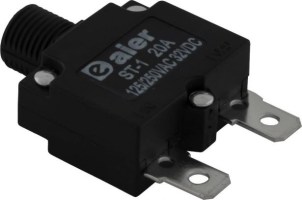 Circuit Breaker - Push Button, 20A, ST-1, 125/250VAC, 32VDC - 60A9520 - PBC2181F1