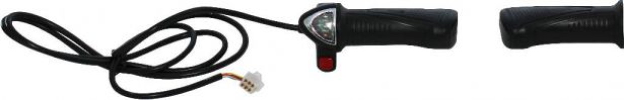 Throttle Lever - Twist Grip, Electric Bicycle, Set - 70C3204 - PBC2707F1