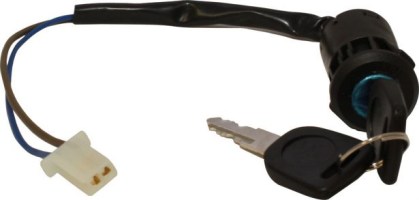 Ignition Key Switch - 2 pin Female, Plastic - 10A4220 - PBC1974F1