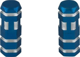 Valve Stem Caps - Blue - 40A9050BU - PBC3440F1