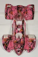 Blazer 110B Body Kit Pink Leaf - TAO TAO MOTOR / GIO PARTS - PBCATA110-B-9-BKP